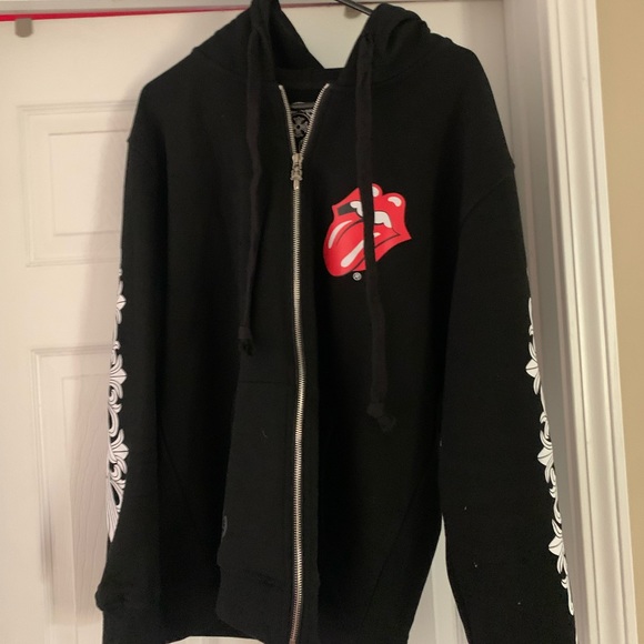 Chrome hearts Rolling Stones zip up - Picture 2 of 3